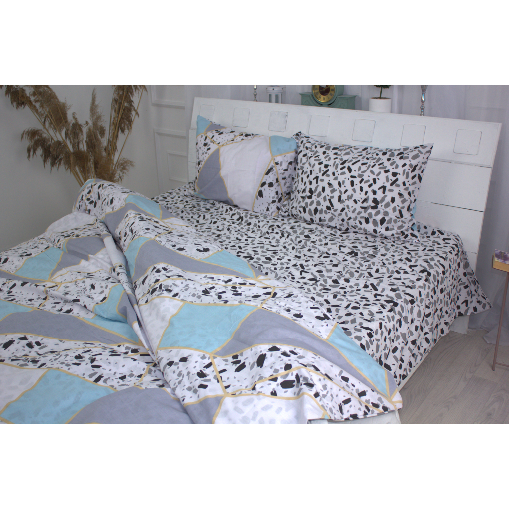 Постільна білизна MirSon Бязь Premium 17-0358 Gabon Євро (2200002664523) - изображение 4