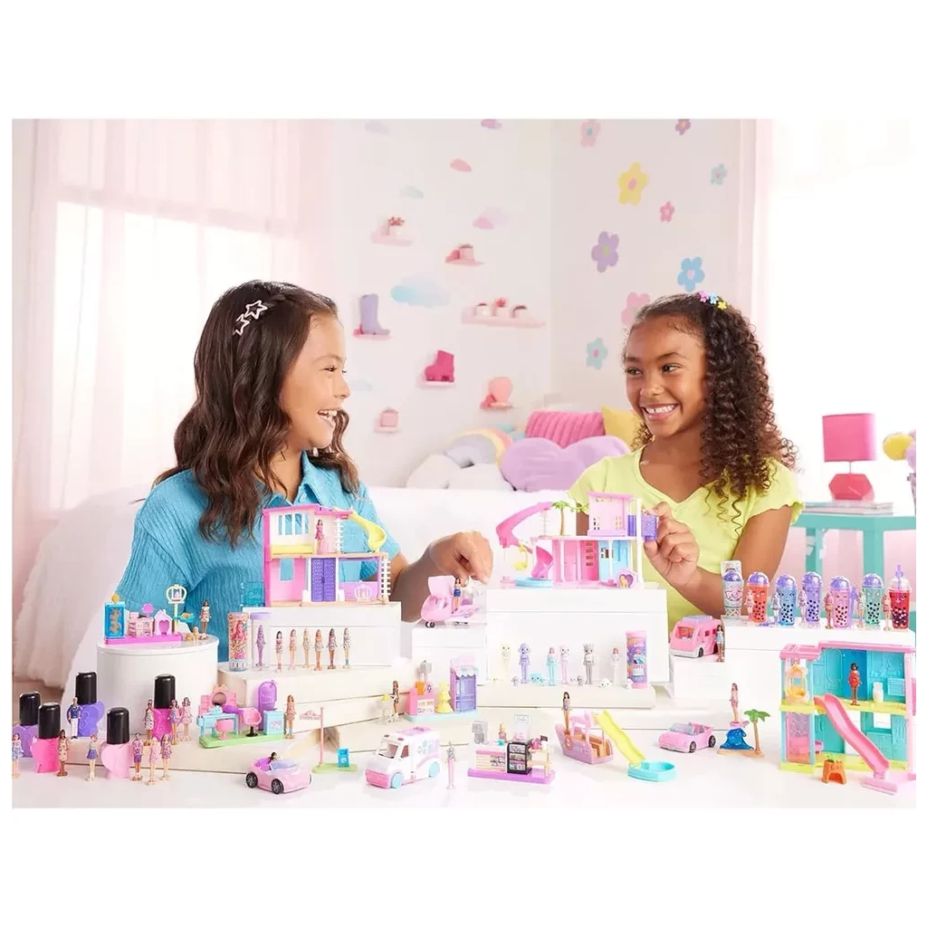 Лялька Barbie сюрприз Mini BarbieLand Color Reveal Райдужні та стильні (JCR08) - зображення 5