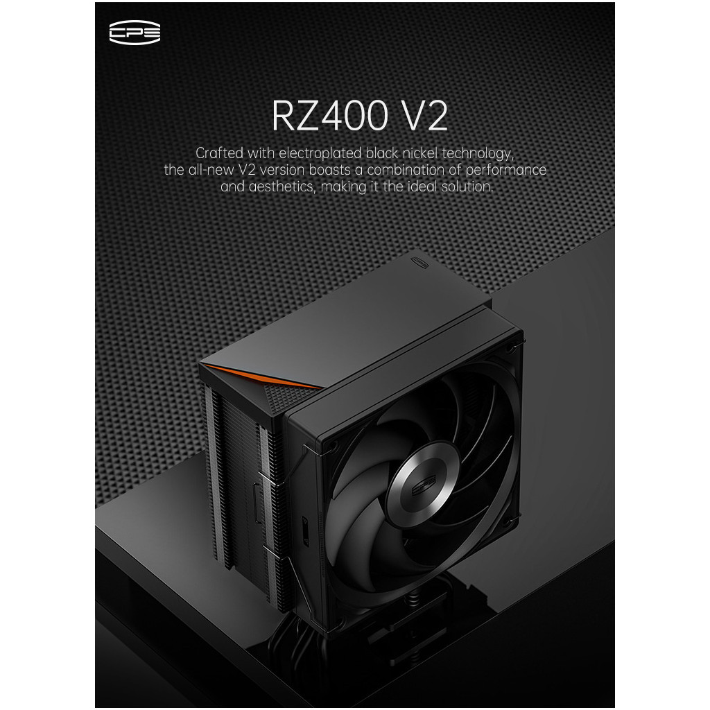 Кулер до процесора PcCooler RZ400 V2 BK - зображення 8