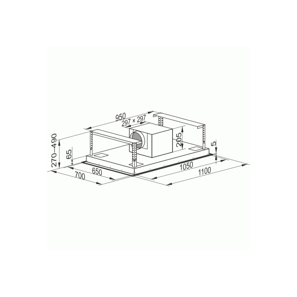 Витяжка кухонна Kaiser EA 1145 Eco (РН014710) - зображення 5