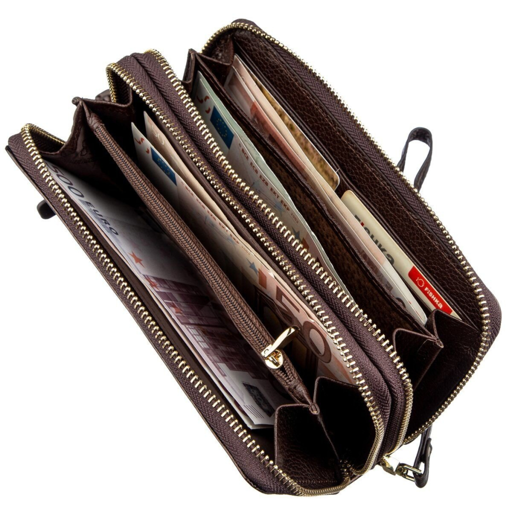 Гаманець ST Leather Коричневий (18908) - зображення 6