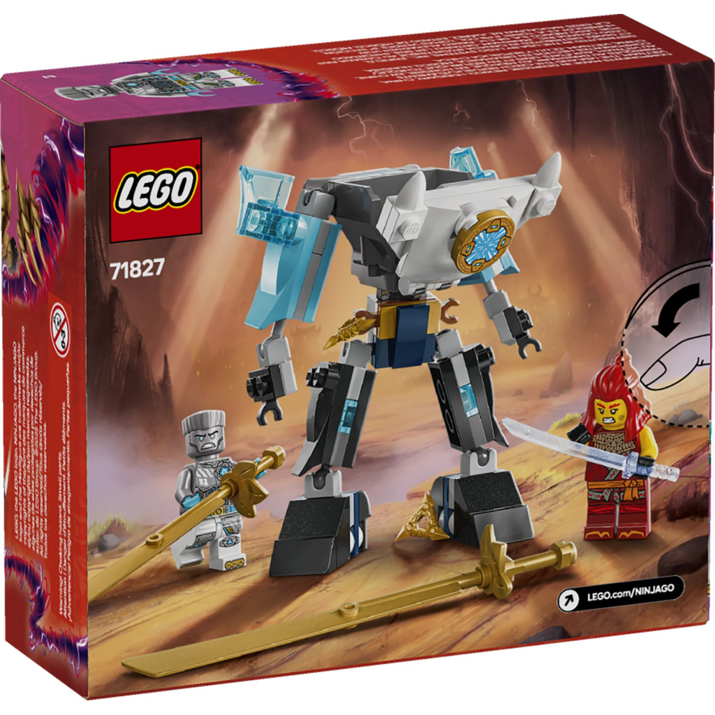 Конструктор LEGO Ninjago Бойовий костюм-робот Зейна (71827) - зображення 5