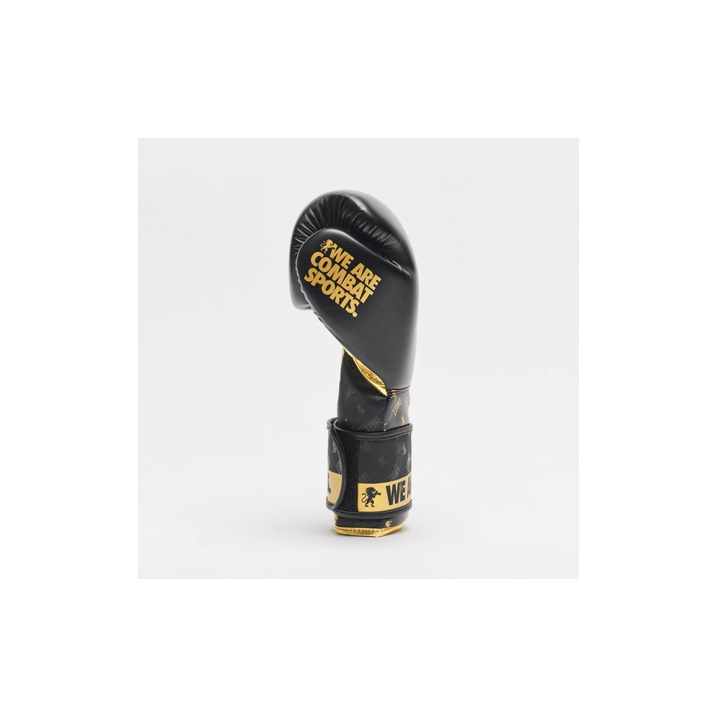 Боксерські рукавички Leone GN220 DNA Black 12 унцій (GN220_Black_12oz) - зображення 7
