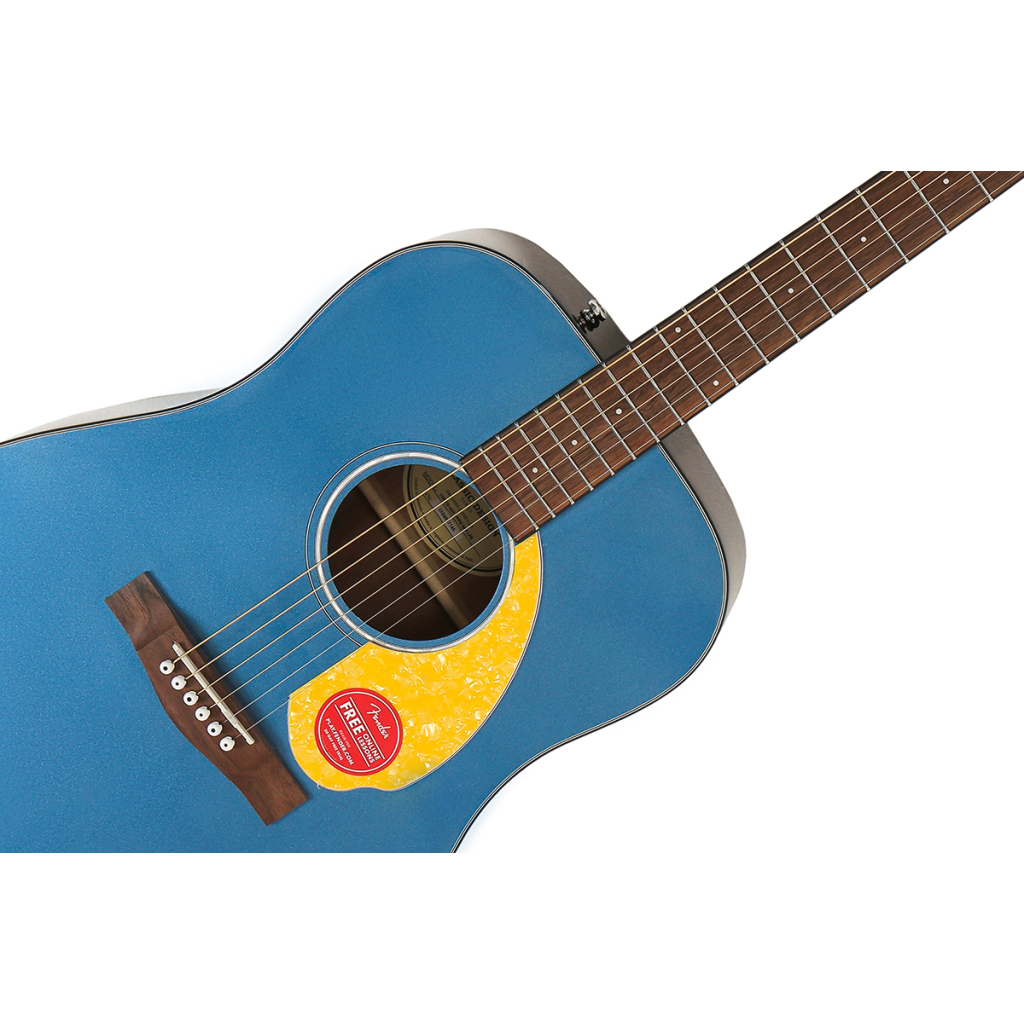 Гітара акустична Fender CD-60S Blue Pearl w/Yellow Pickguard (236278) - изображение 3
