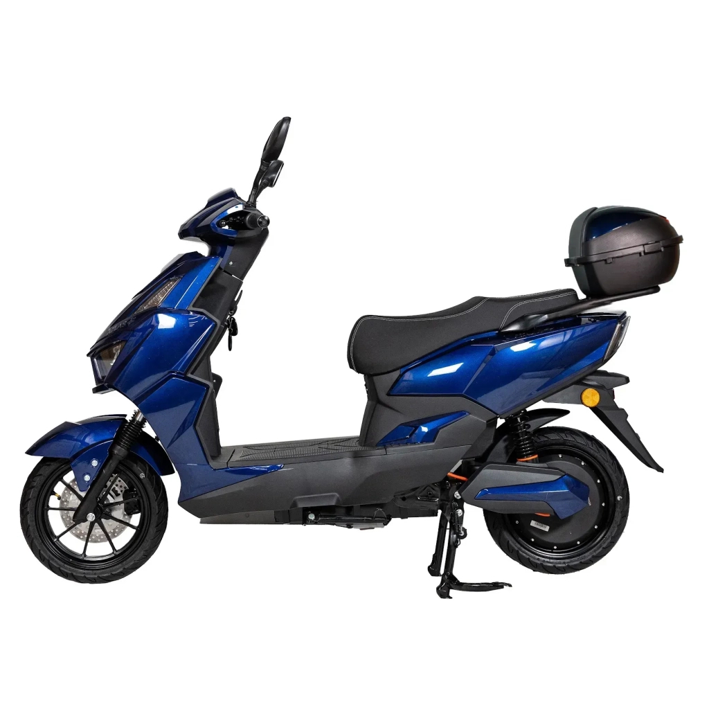 Електроскутер Atlas Tiger Box 2000W Cyan Blue (3117) - зображення 2