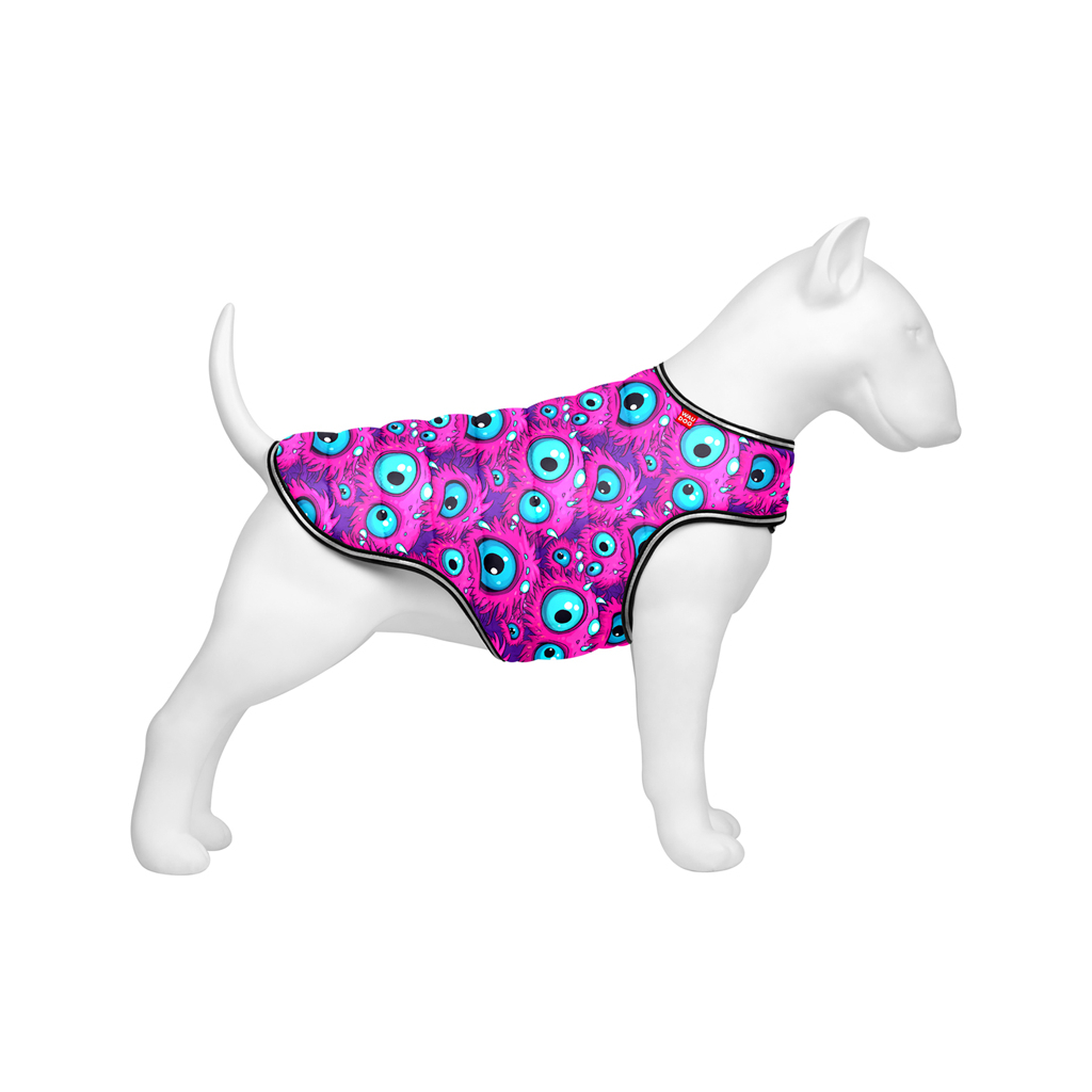 Курточка для тварин WAUDOG Clothes Накидка Око монстра M (504-4049) - зображення 1
