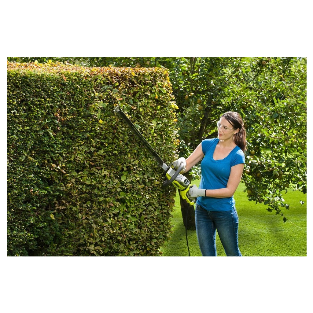 Кущоріз Ryobi RHT6760RL 650Вт, 60см, крок різу 30мм, 5.2кг (5133003647) - зображення 5