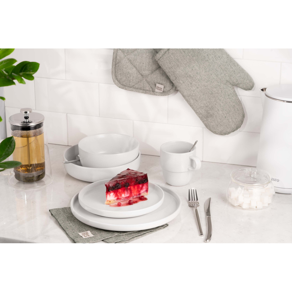 Тарілка Ardesto Trento Dessert 20,5 см White (AR2920TW) - зображення 2