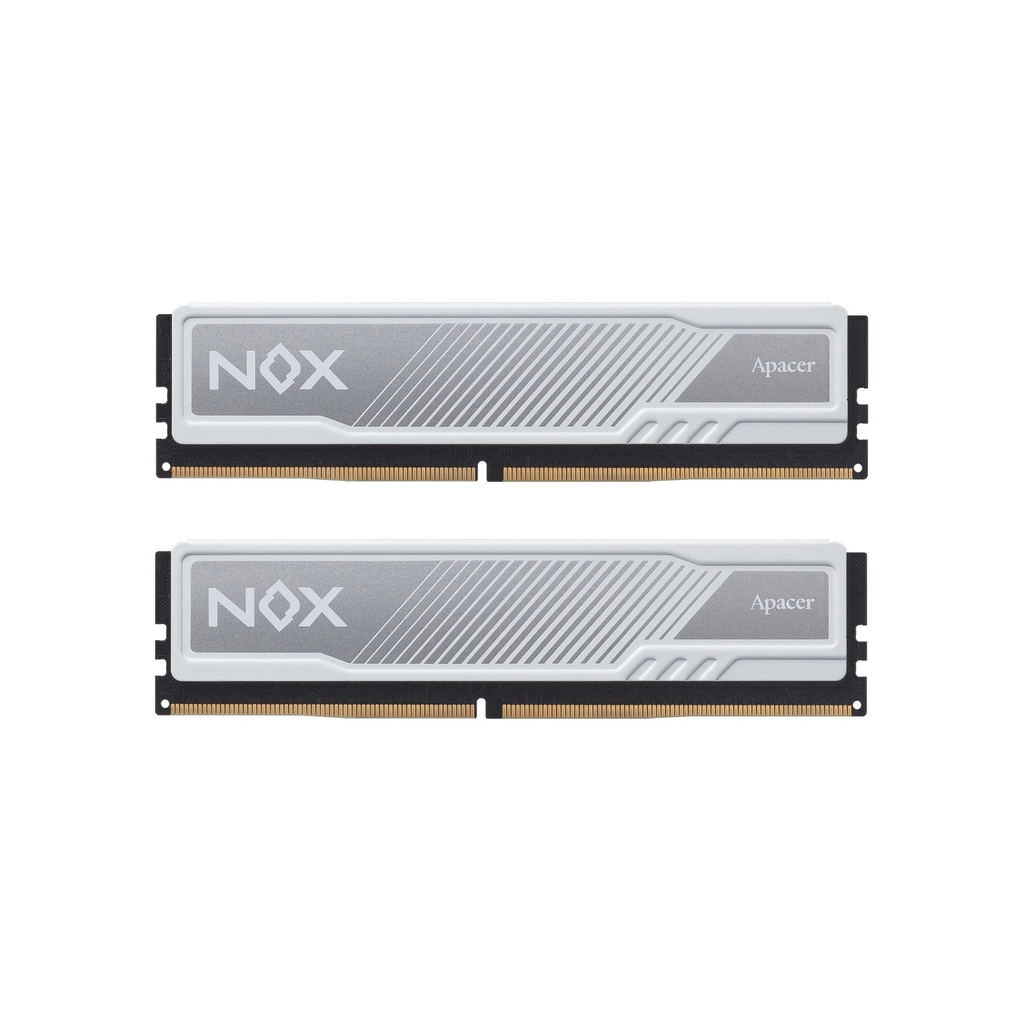 Модуль пам'яті для комп'ютера DDR4 32GB (2x16GB) 3600 MHz NOX White Apacer (AH4U32G36C25YMWAA-2) - зображення 1