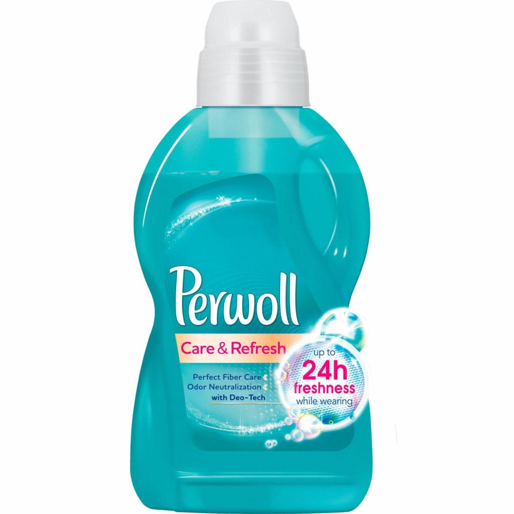 Гель для прання Perwoll Догляд та освіжаючий ефект 0,9 л (9000101335705) - зображення 1