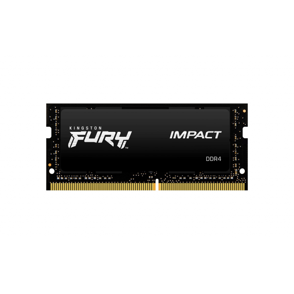 Модуль пам'яті для ноутбука SoDIMM DDR4 16GB 2933 MHz Fury Impact Kingston Fury (ex.HyperX) (KF429S17IB1/16) - зображення 2