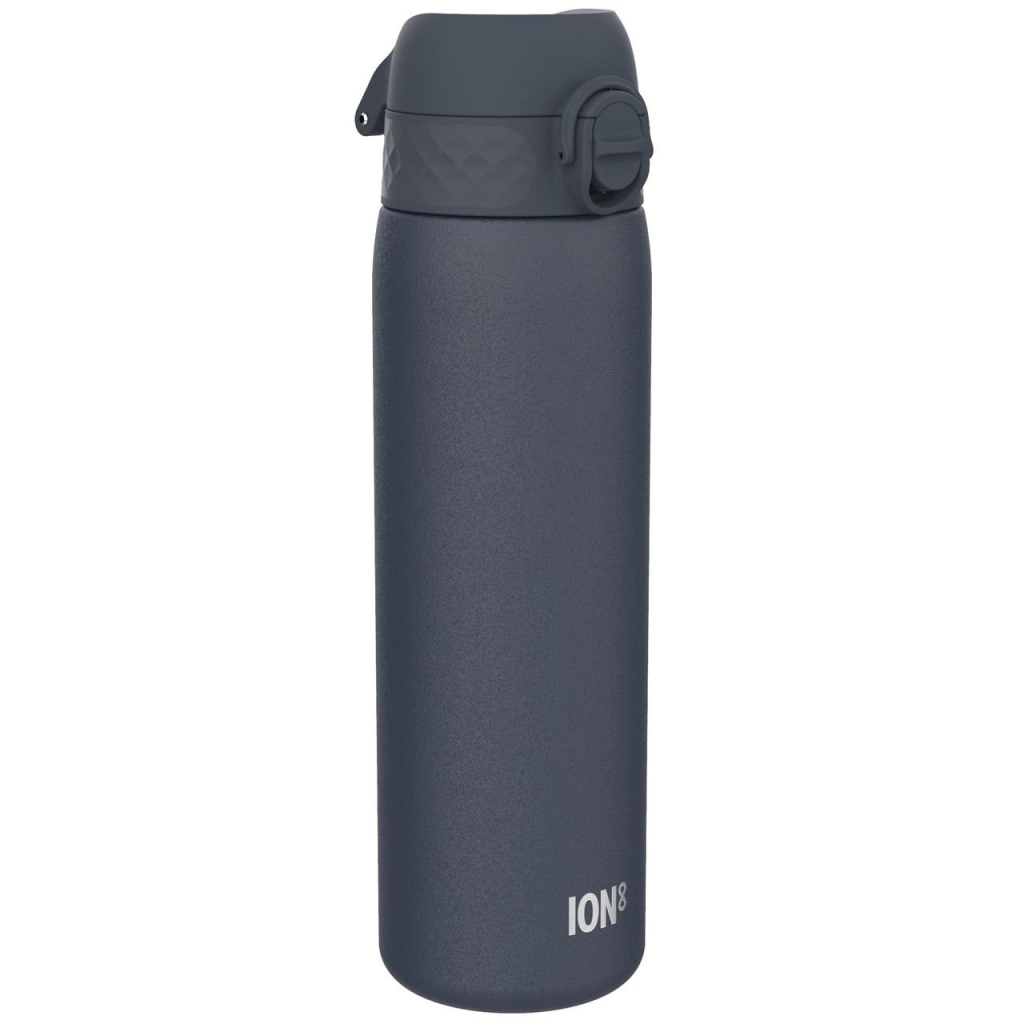 Пляшка для води ION8 OneTouch Stainless Steel 600 мл Ash Navy (I8SS600ANAVY) - зображення 1