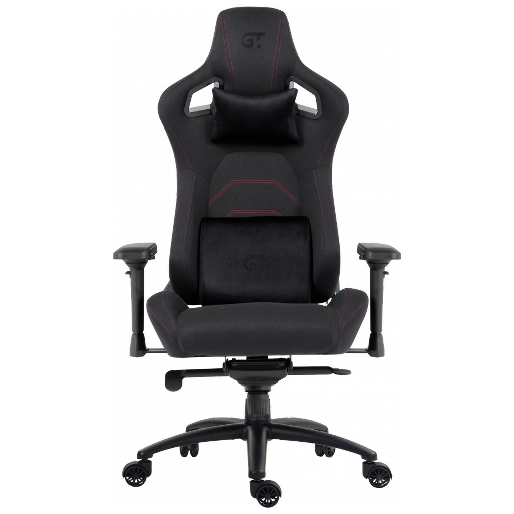 Крісло ігрове GT Racer X-8004 Black (X-8004 Fabric Black) - зображення 1