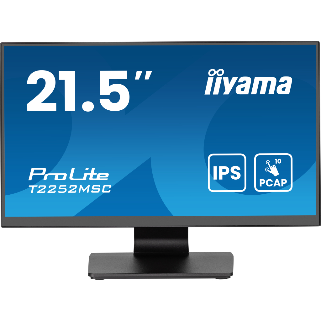 Монітор iiyama T2252MSC-B2AG - зображення 1