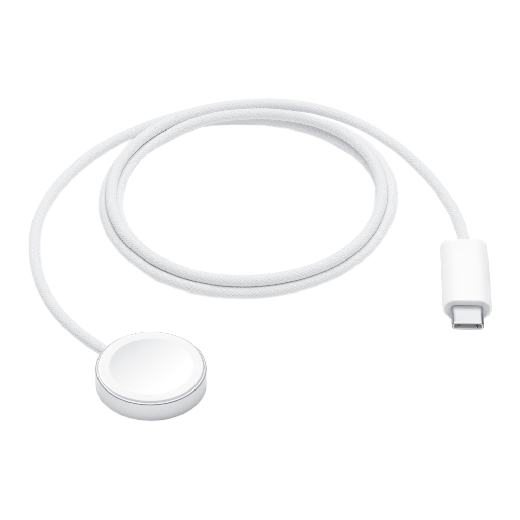 Зарядний пристрій Apple Watch Magnetic Fast Charger to USB-C Cable (1 m) (MT0H3ZM/A) - изображение 1