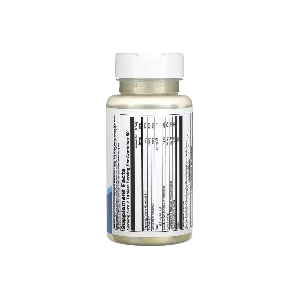 Мінерали KAL Магній Хелат, Magnesium Amino Acid Chelate, 100 таблеток (CAL81123) - зображення 2