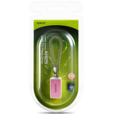 USB флеш накопичувач Apacer 16GB AH129 Pink RP USB 2.0 (AP16GAH129P-1) - зображення 7