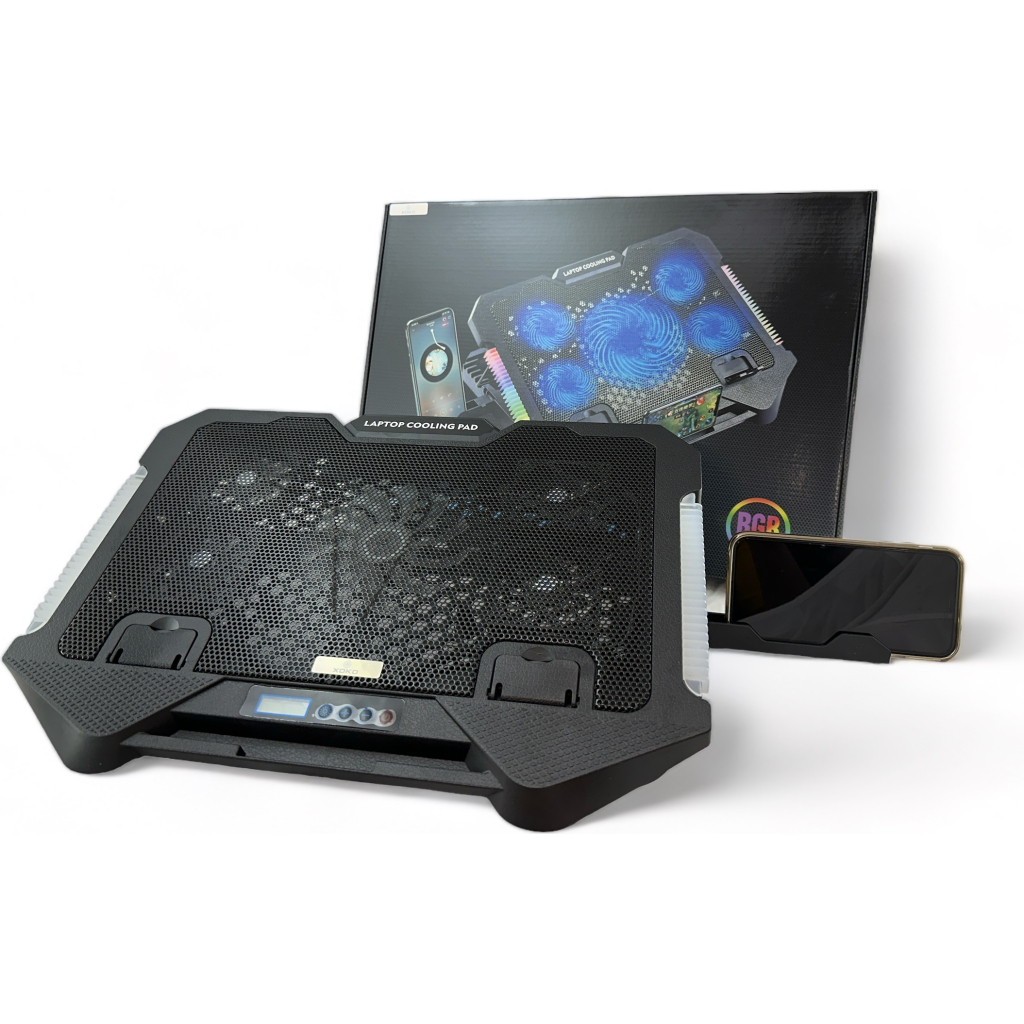 Підставка до ноутбука XoKo NST-051 RGB Black (XK-NST-051RGB-BK) - зображення 4