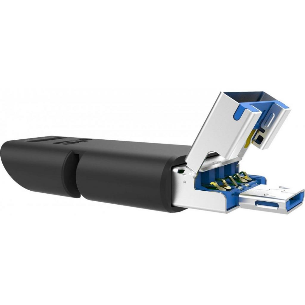 USB флеш накопичувач Silicon Power 64GB Mobile C50 USB 3.1 Type-C (SP064GBUC3C50V1K) - зображення 6