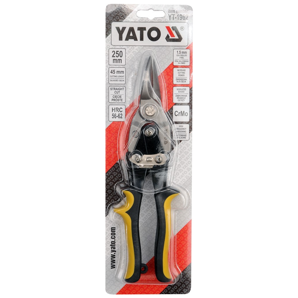 Ножиці по металу Yato YT-1962 - зображення 2