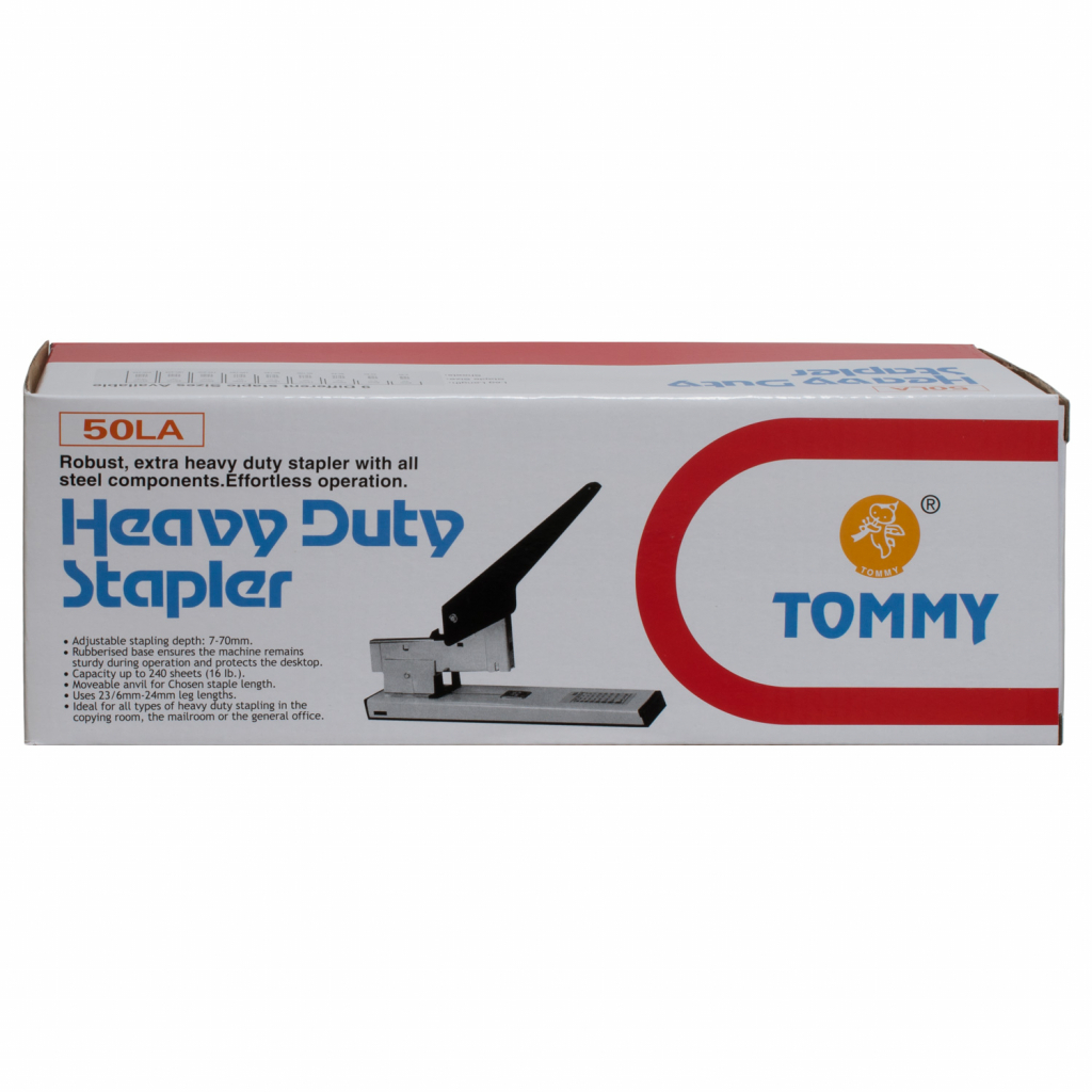Степлер H-Tone посиленої потужності, 200 аркушів, скоби №23 Tommy (STAP-HT-JJ40131) - зображення 3