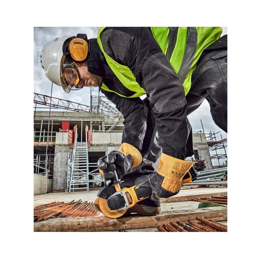 Шліфувальна машина DeWALT 18В XR Li-lon, 2x5Ah, 125 мм, 9000 об/хв (DCG405P2) - зображення 3