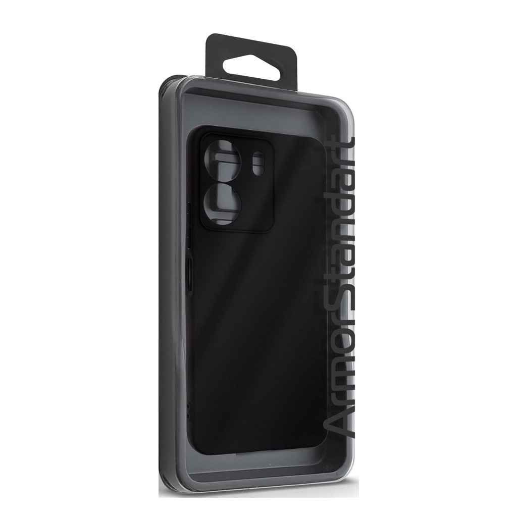 Чохол до мобільного телефона Armorstandart Matte Slim Fit Xiaomi Redmi 13C / Poco C65 Camera cover Black (ARM72470) - зображення 5