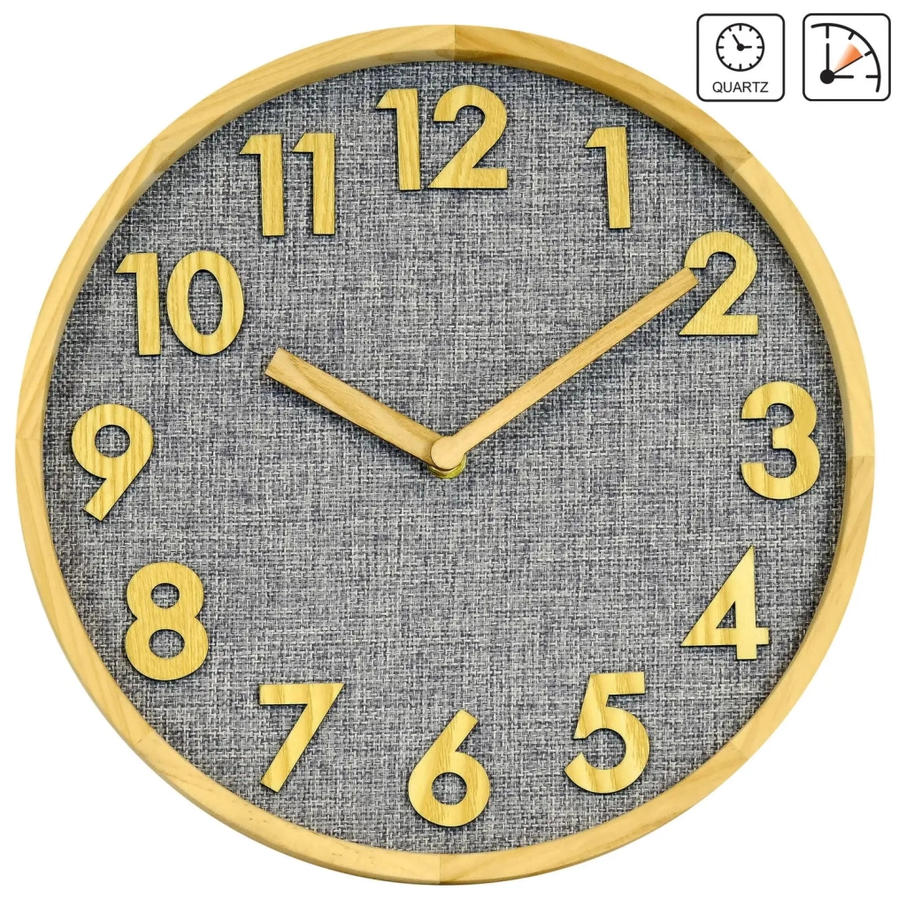 Настінний годинник Technoline WT7235 Grey/Brown (DAS301799) - зображення 2