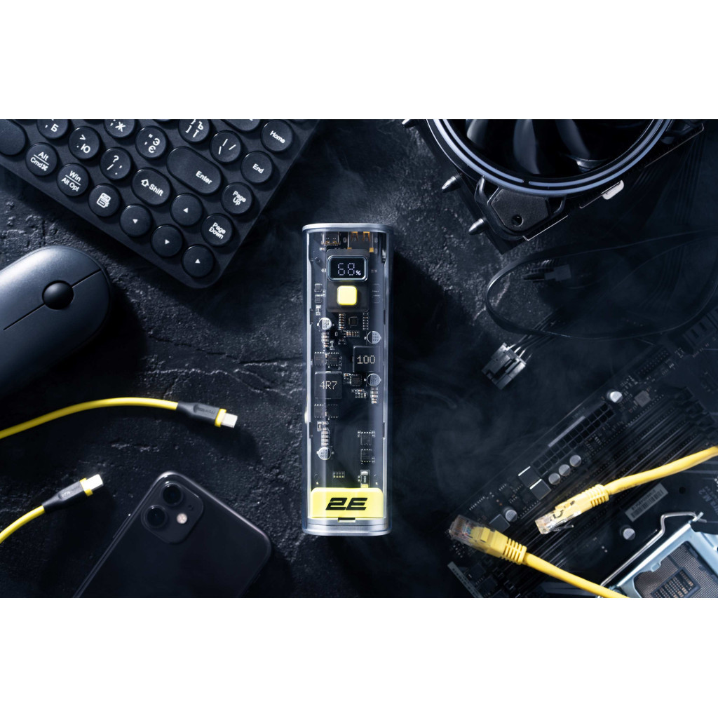 Батарея універсальна 2E Сrystal 24000mAh 100W (2E-PB7200PD) - зображення 23