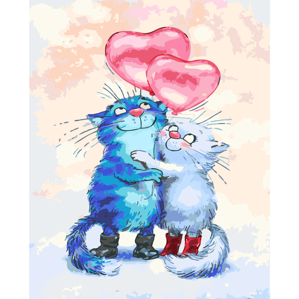 Картина по номерам Strateg Закохані 2 40х50 см (SY6348) - зображення 1