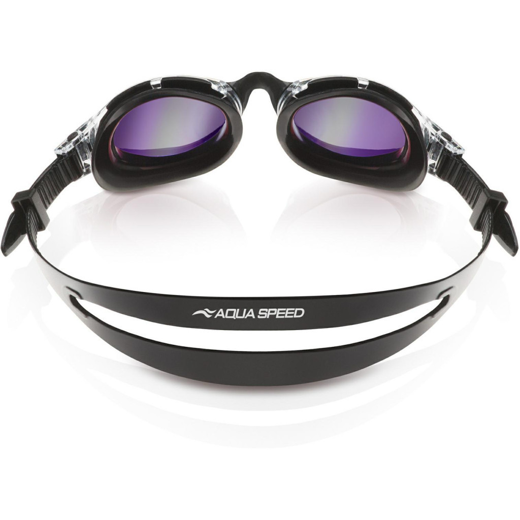 Окуляри для плавання Aqua Speed Triton 2.0 Mirror 283-53 60418 чорний, сірий OSFM (5905718604180) - зображення 2
