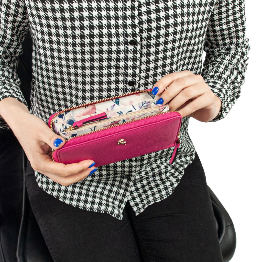 Гаманець Ashwood J51 Raspberry-Sorbet - зображення 10