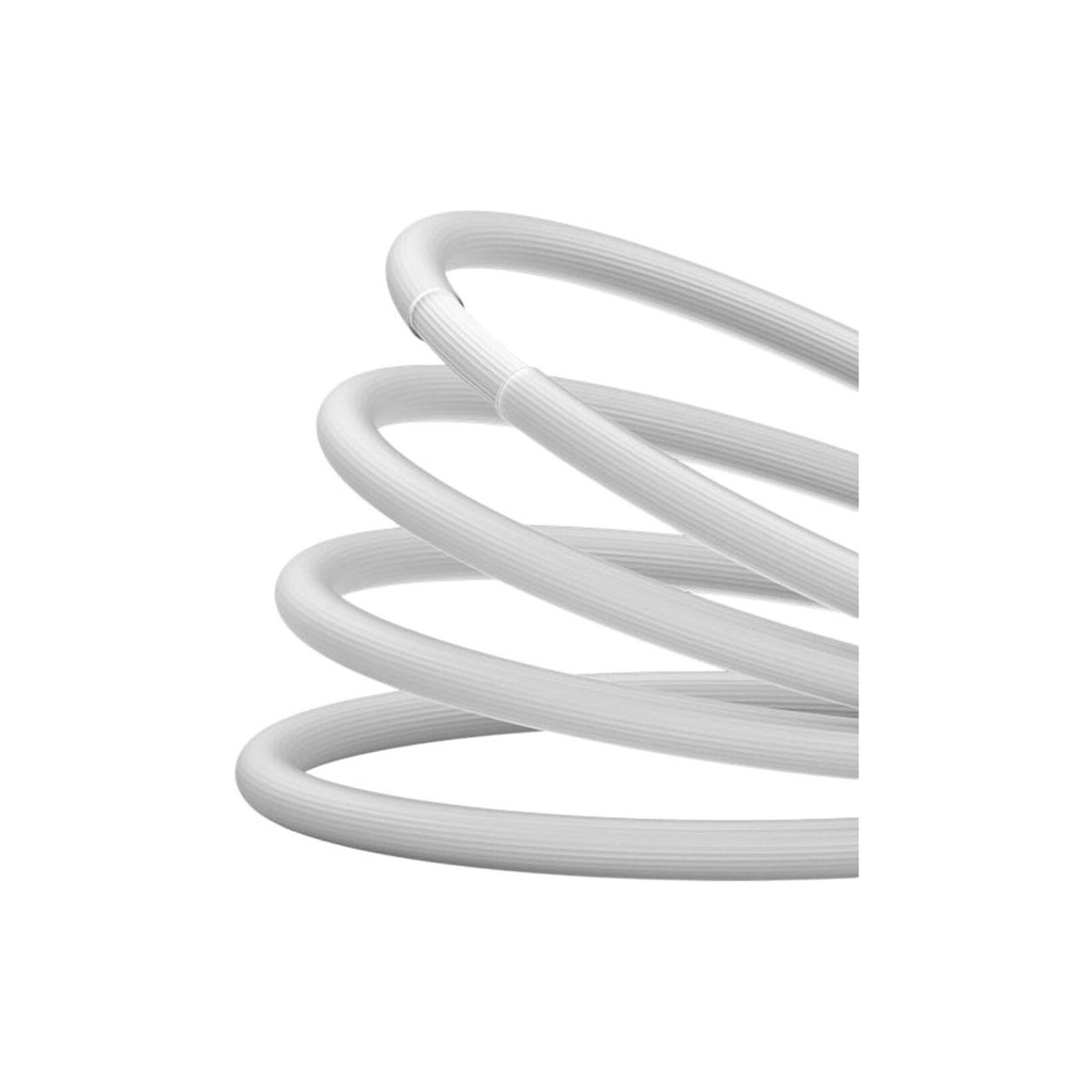 Дата кабель USB-C to Lightning 1.0m CoolPlay Fast Charging 20W white Baseus (CAKW000002) - зображення 6