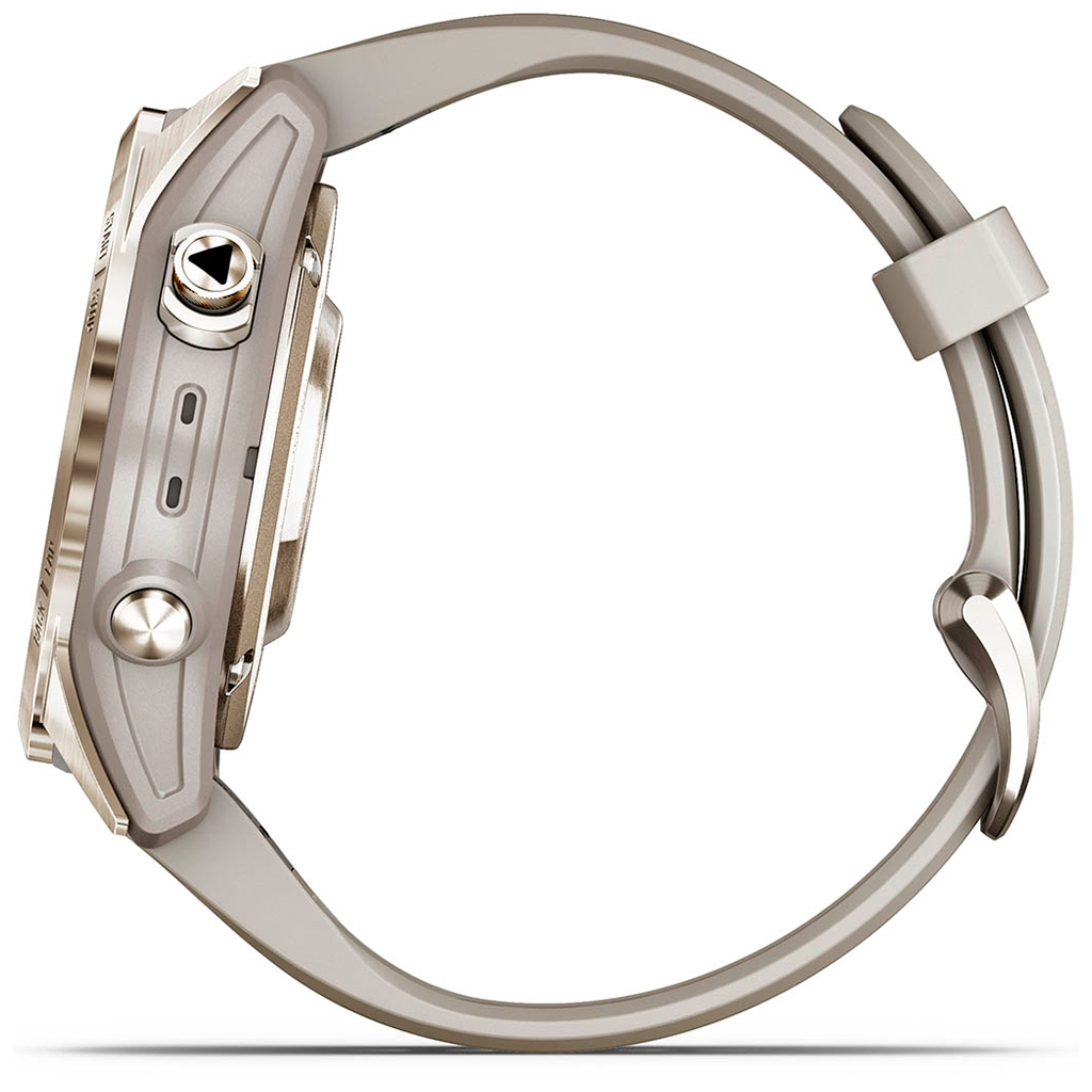 Смарт-годинник Garmin EPIX PRO (g2), 42mm, Saph, Soft Gold SS, Lt. Sand, GPS смарт (010-02802-11) - зображення 5