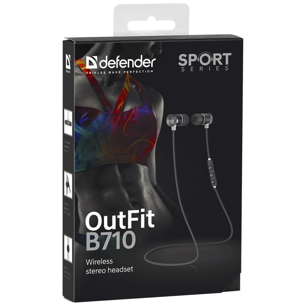 Навушники Defender OutFit B710 Black-White (63710) - зображення 10