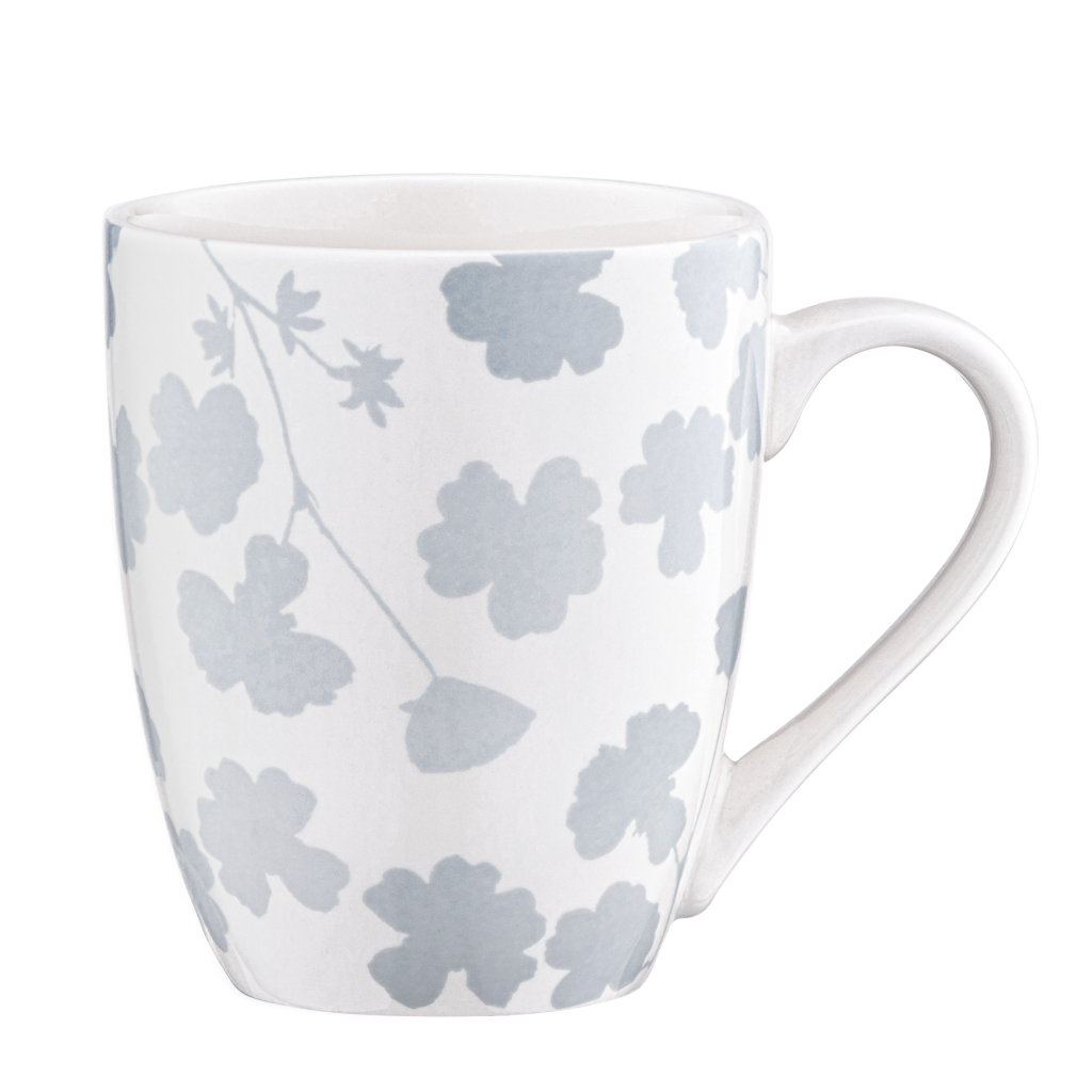 Чашка Ardesto Capri, 320мл, порцеляна, біло-блакитна (AR0432CWB) - зображення 1