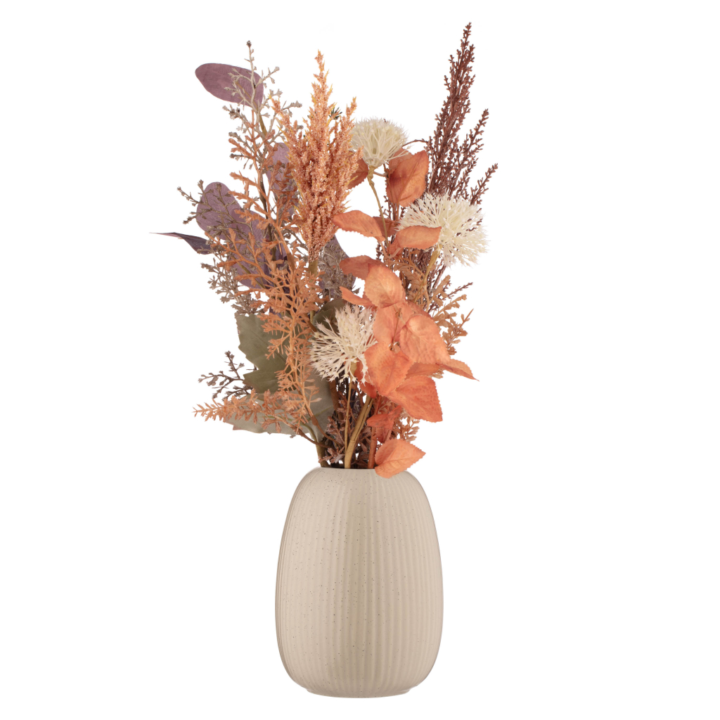 Ваза Ardesto Apulia, 13.2х17.9см, порцеляна, жовтий (AR3813B) - зображення 2