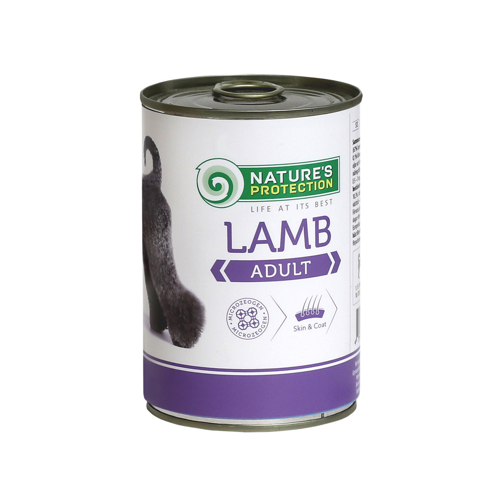 Консерви для собак Nature's Protection Adult Lamb 400 г (KIK24628) - зображення 1
