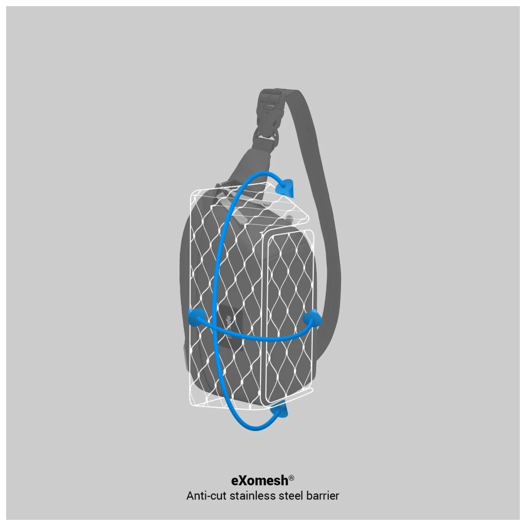 Сумка Pacsafe GO sling pack Рожева (35100340) - зображення 7