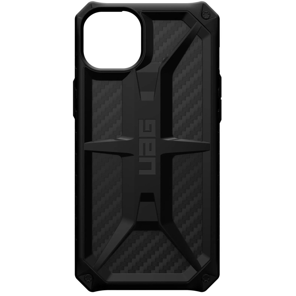 Чохол до мобільного телефона UAG Apple iPhone 14 Plus Monarch, Carbon Fiber (114033114242) - зображення 9