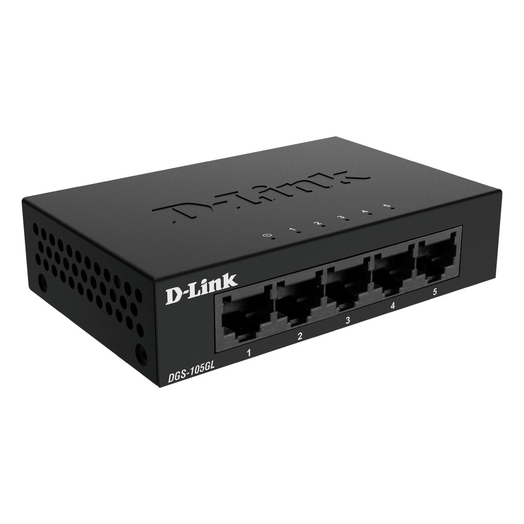 Комутатор мережевий D-Link DGS-105GL - зображення 1