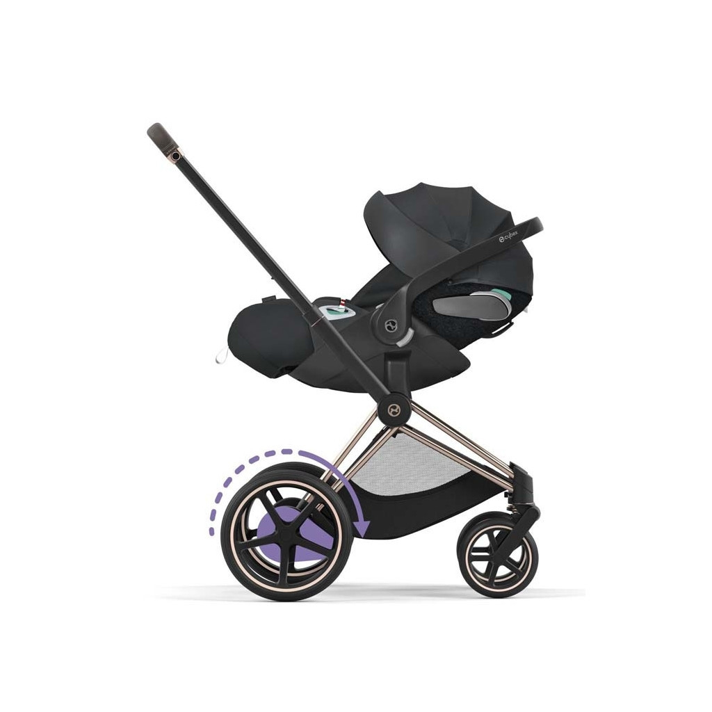Шасі для коляски Cybex ePriam New Generation 2022 (Rosegold) (521002373) - зображення 8