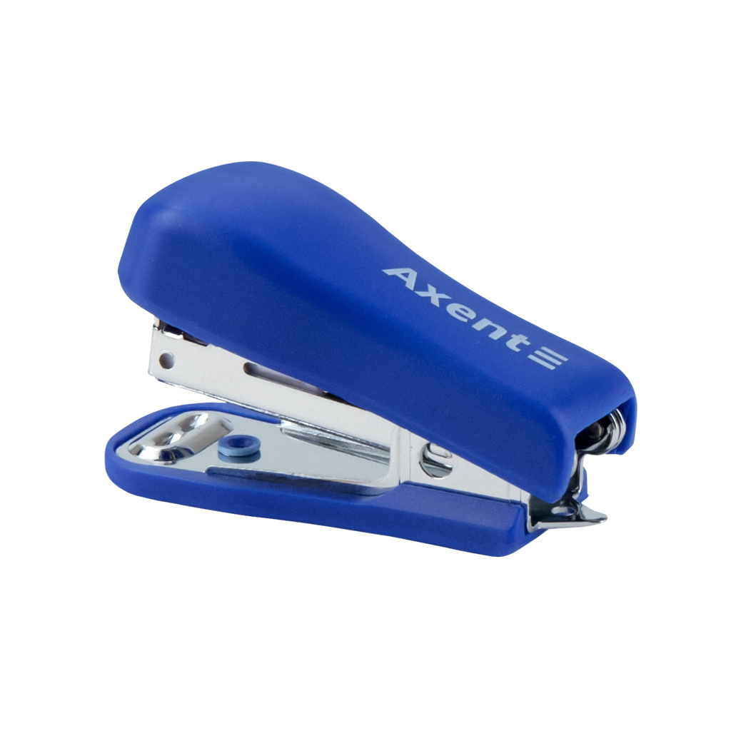 Степлер Axent Standard No. 10/5, 12 sheets, Blue (4221-02-A) - зображення 2