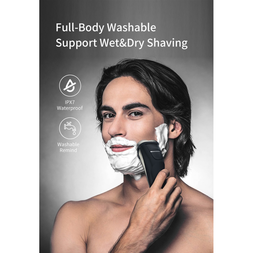 Електробритва Xiaomi Enchen Steel 3S Black/Gold - зображення 2