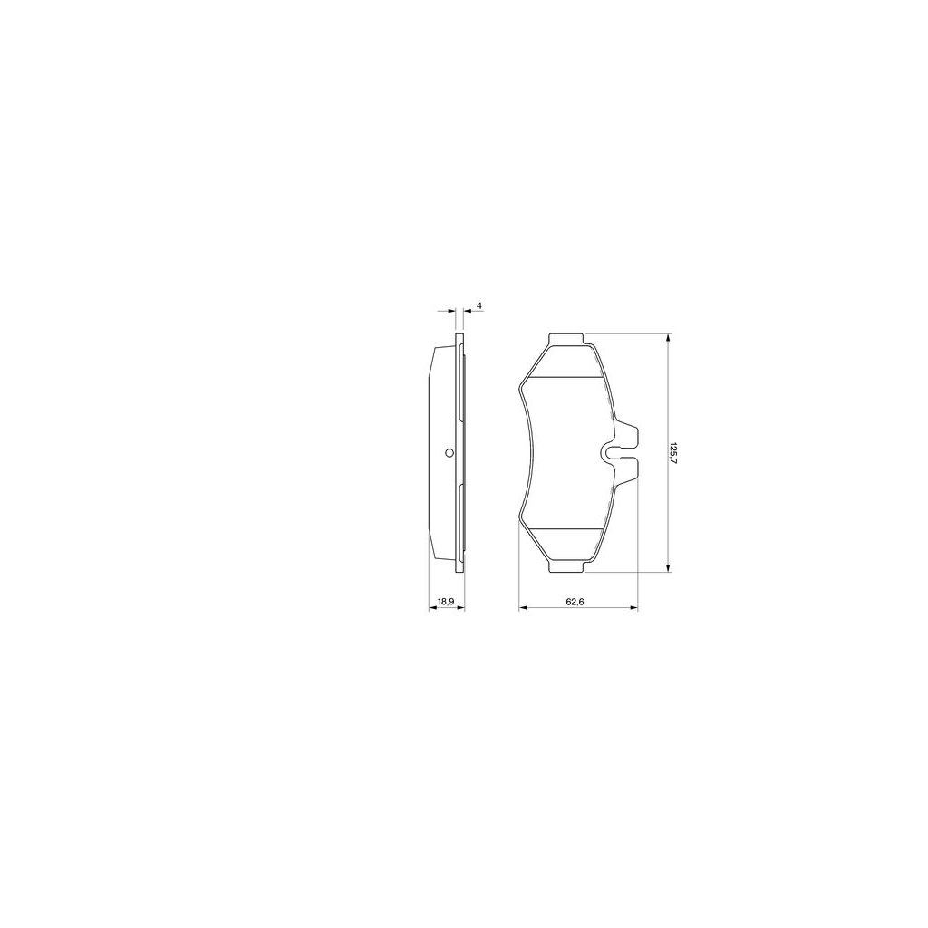 Гальмівні колодки Bosch 0 986 424 516 - зображення 2