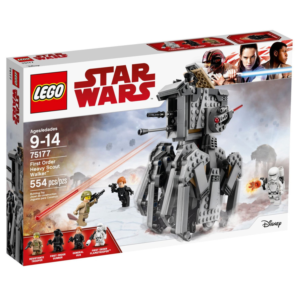 Конструктор LEGO Star Wars Тяжкий розвідувальний крокохід Першого ордену (75177) - зображення 1