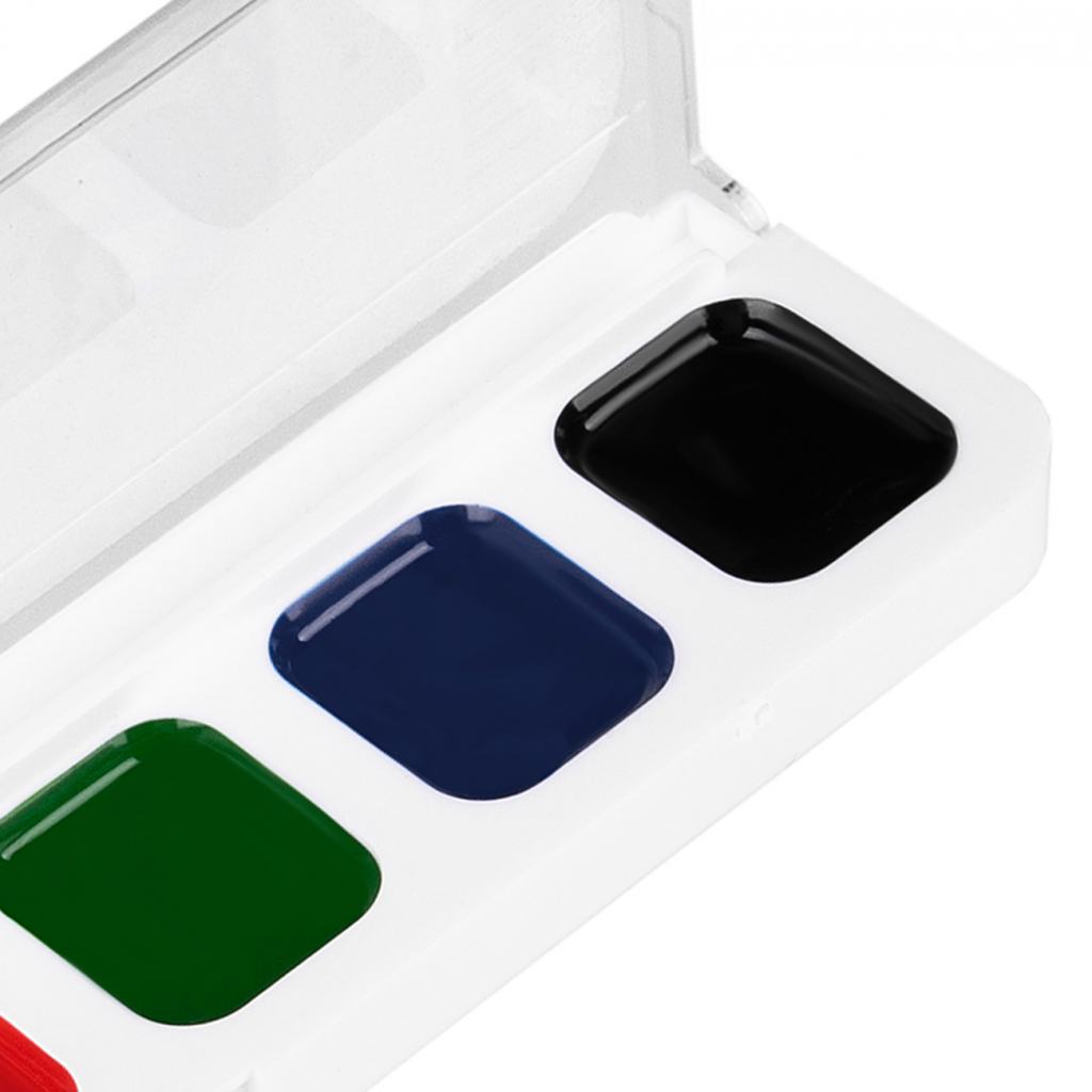 Акварельні фарби Yes Orange Line 6 кольорів б/к (110297) - изображение 4