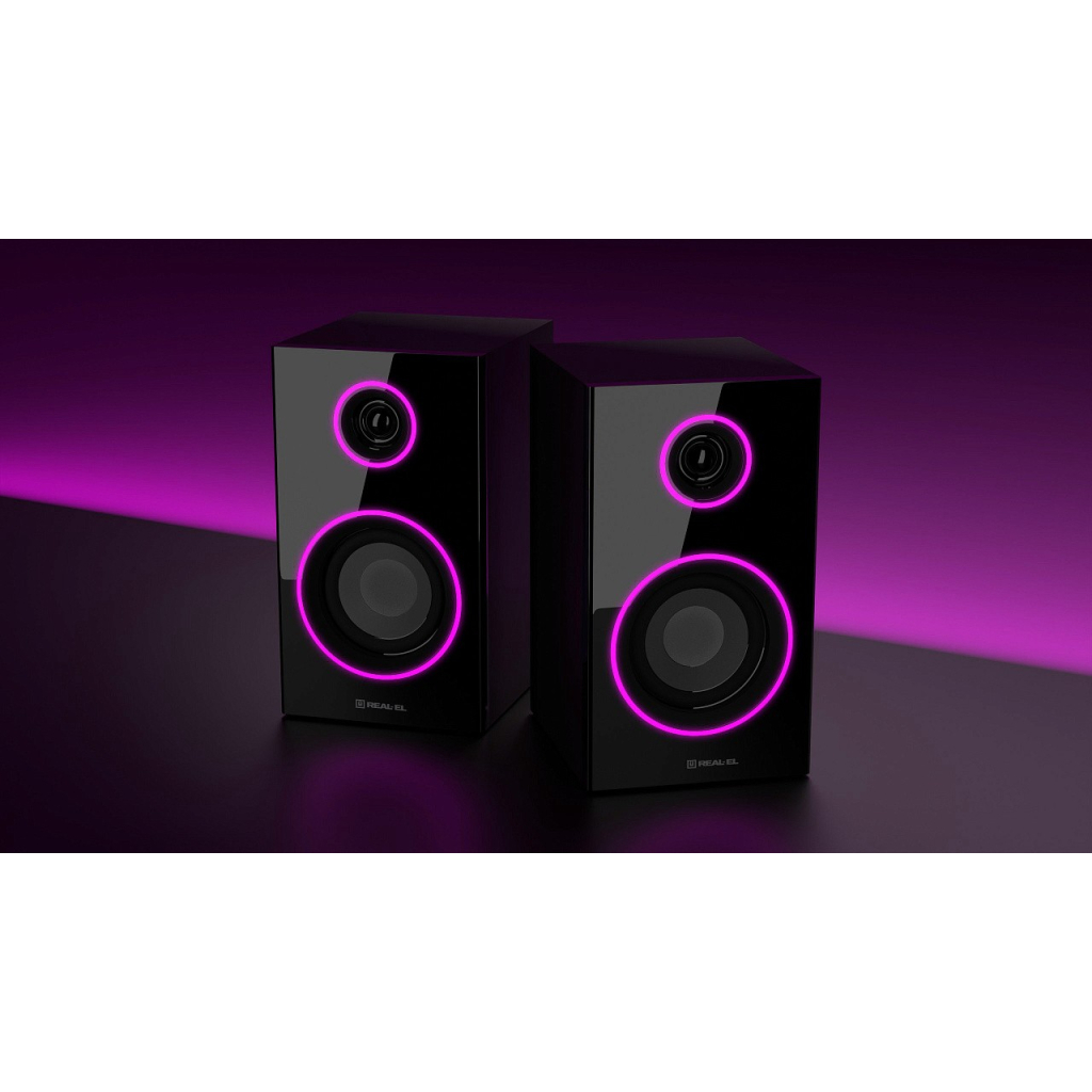 Акустична система REAL-EL S-410 Black (EL121200016) - зображення 11