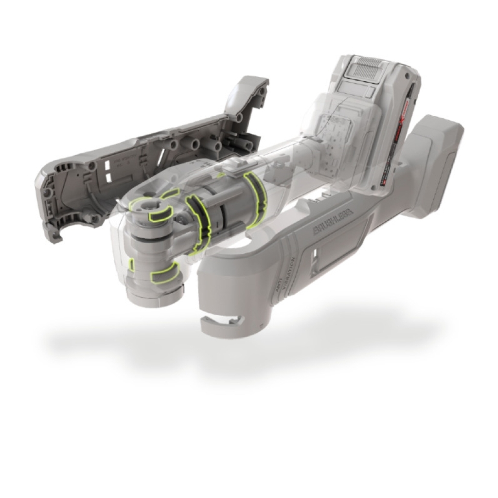 Реноватор Einhell TP-MG 18 Li BL - Solo PXC 18V, 11000-20000 кол/хв (без АКБ та ЗП) (4465190) - зображення 8