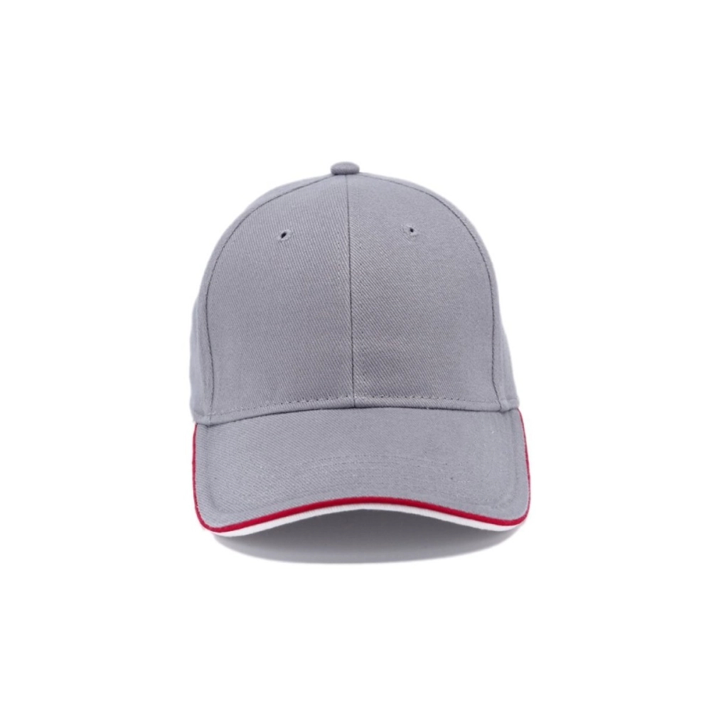 Кепка coFEE Piping сірий/червоний/білий (4044-7 CO) - зображення 5